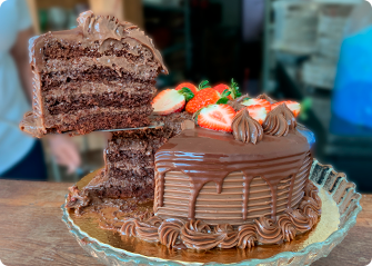 Torta de brigadeiro